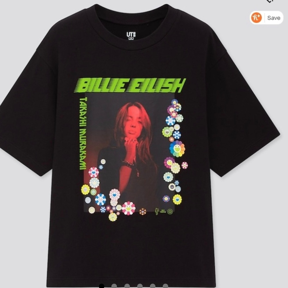 Uniqlo Billie Eilish x Takashi Murakami medium t shirt